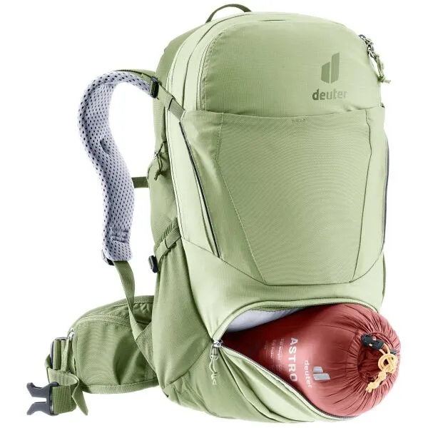 DEUTER TRANS ALPINE 28 SL Cyklistický ruksak, zelená, veľkosť