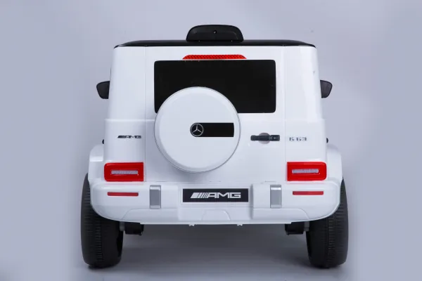 JAKS Elektrické autíčko Mercedes G63 AMG biele