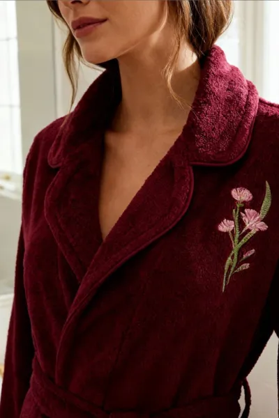Soft Cotton Luxusný dámsky župan + uterák LILLY v darčekovom balení