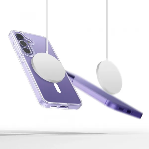 Tech-Protect FlexAir Hybrid MagSafe kryt na Samsung Galaxy S25 FE, priesvitný