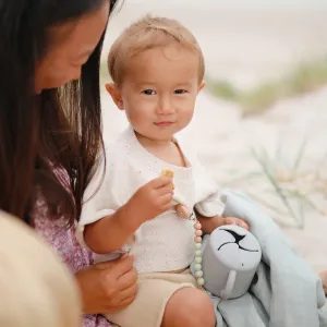 MUSHIE Eva klip na cumlík - Clementine