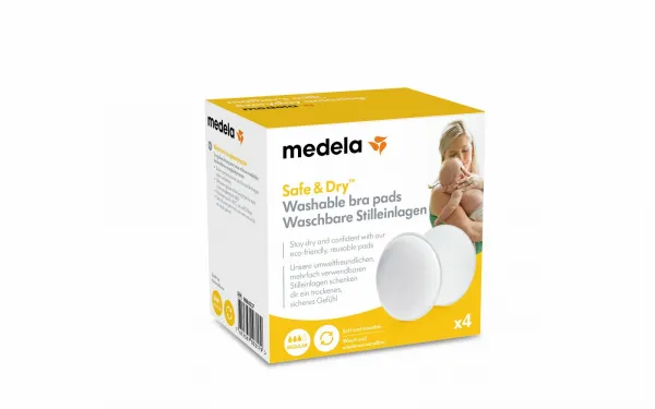 MEDELA Prsné vložky na opakované použitie 4 kusy