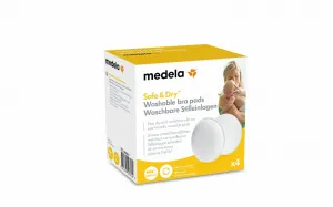 MEDELA Prsné vložky na opakované použitie 4 kusy