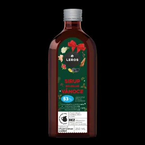 LEROS Sirup bylinkové Vianoce 250 ml