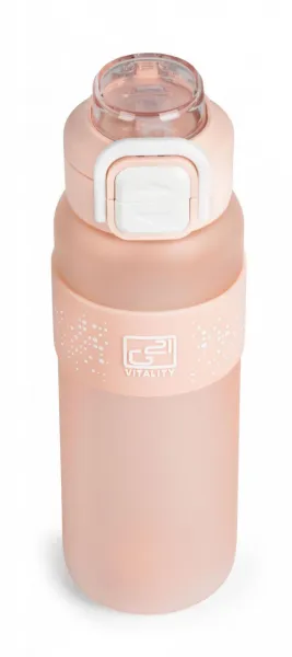 Fľaša G21 na pitie 1000 ml 2v1, ružová zamrznutá