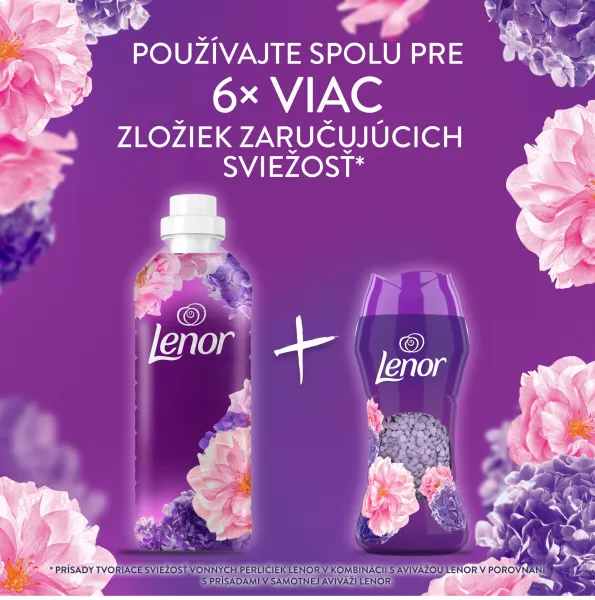 Lenor Floral Bouquet aviváž, 59 praní