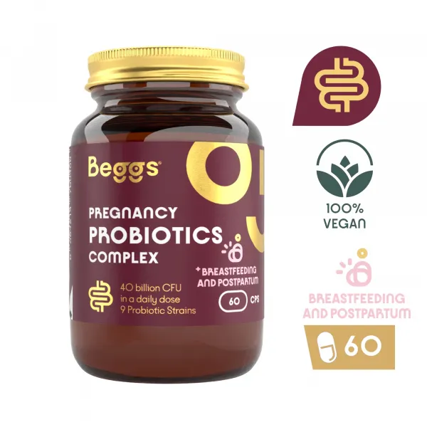BEGGS Pregnancy Probiotics Complex 60 kapsúl