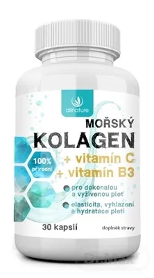 Allnature Morsky Kolagen + Vit. C + Vit B3