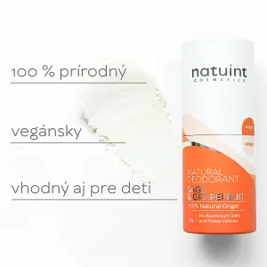 Natuint cosmetics - Krémový dezodorant šalvia - grapefruit