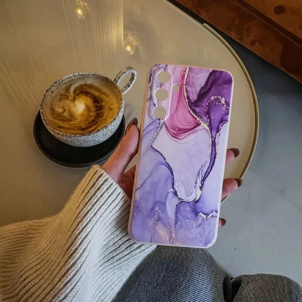 Tech-Protect Icon kryt na Xiaomi Redmi 15C (171 mm), marble