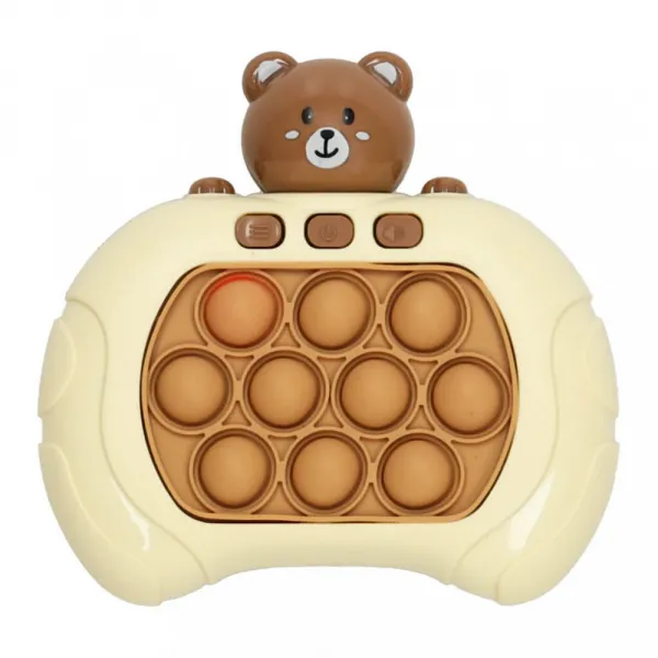 3367 DR Elektronická postrehová hra pop it - TEDDY BEAR