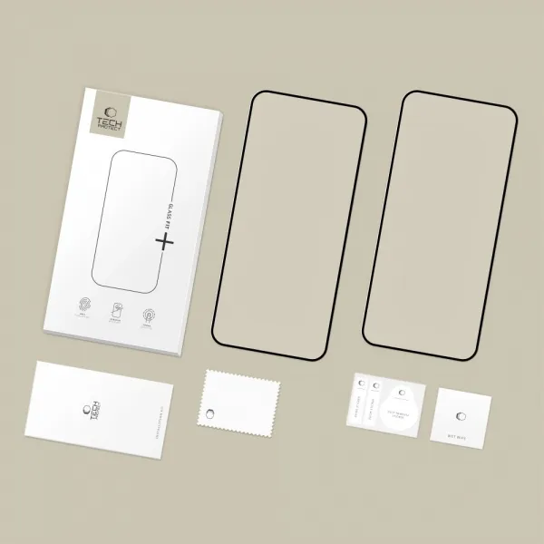 Tech-Protect Glass Fit 2x ochranné sklo na Xiaomi 15T / 15T Pro, čierne