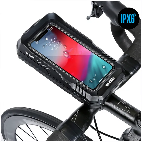 Wild Man FK1 držiak na mobil na bicykel 0.5L, čierny