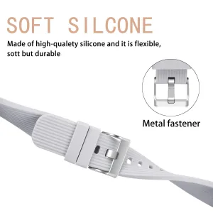BStrap Silicone Line (Small) remienok na Xiaomi Amazfit GTR Mini, gray