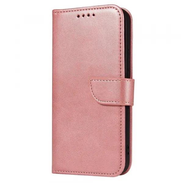 MG Magnet knižkové kožené puzdro na Samsung Galaxy A42 5G, ružové