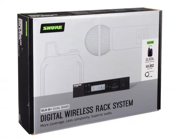 Shure GLXD14R+ INSTRUMENT SYSTEM