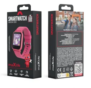 Maxlife Detské Smart hodinky MXSW-200, Ružové