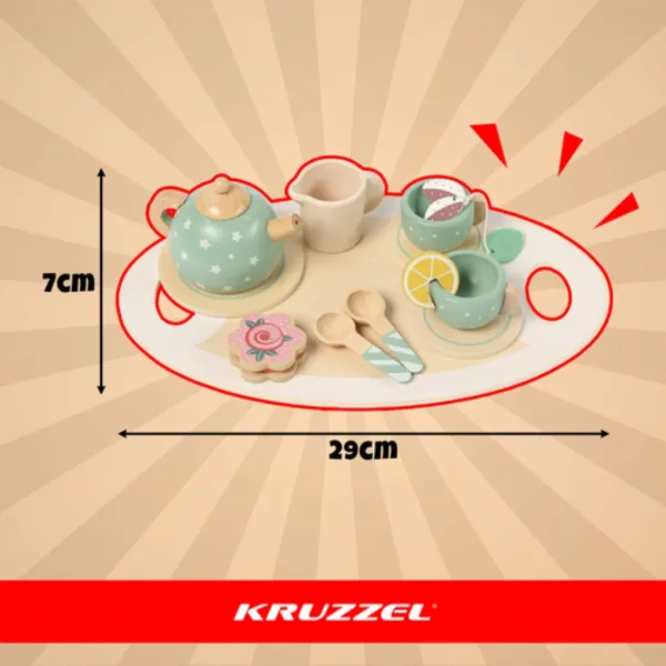 Kruzzel Detská čajová sada Kruzel