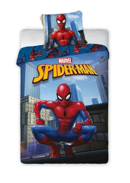 Posteľné obliečky bavlna - Spiderman, 140x200 cm
