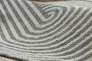 Koberec ORGANIC 1835 geometrický, krémový / sivý