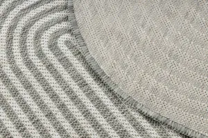 Koberec ORGANIC 1835 geometrický, krémový / sivý