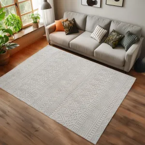 Koberec HELIX 3D boho krémový
