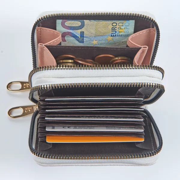 Peňaženka s monogramom a RFID ochranou