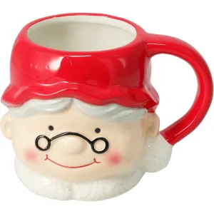 Súprava 2 keramických hrnčekov Mr. & Mrs. Claus 440 ml