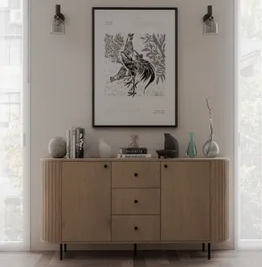 ArtLemp Komoda VAOLIA 2F3S  | dub cremona