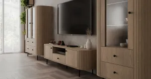 ArtLemp Vitrína VAOLIA 2F2S  | dub cremona