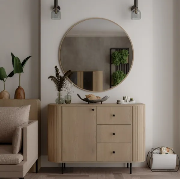 ArtLemp Komoda VAOLIA 1F3S  | dub cremona