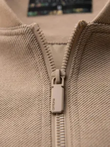 Bomber mikina pre mužov béžová
