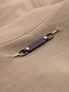 Bomber mikina pre mužov béžová
