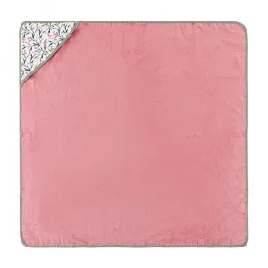 PETITEMARS Bambusová osuška Petite&Mars Loulou Pink Meadow 100x100 cm