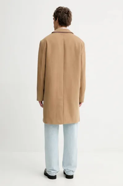Kabát s prímesou vlny Calvin Klein