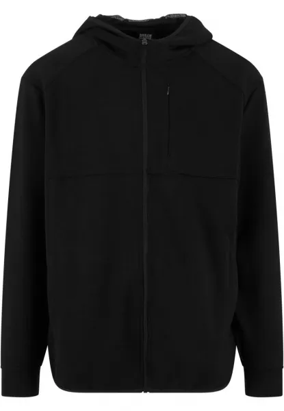 Scuba Zip Pocket Hoody black