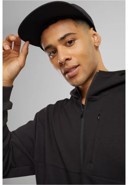 Scuba Zip Pocket Hoody black