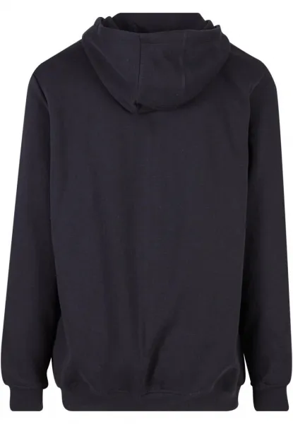 Basic Essential Zip Hoody navy