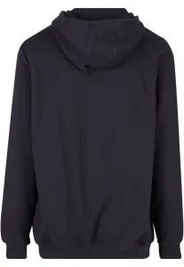 Basic Essential Zip Hoody navy