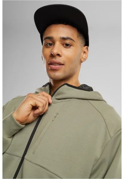 Scuba Zip Pocket Hoody palegreen