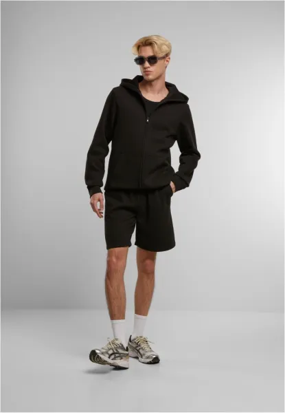 Basic Essential Zip Hoody black