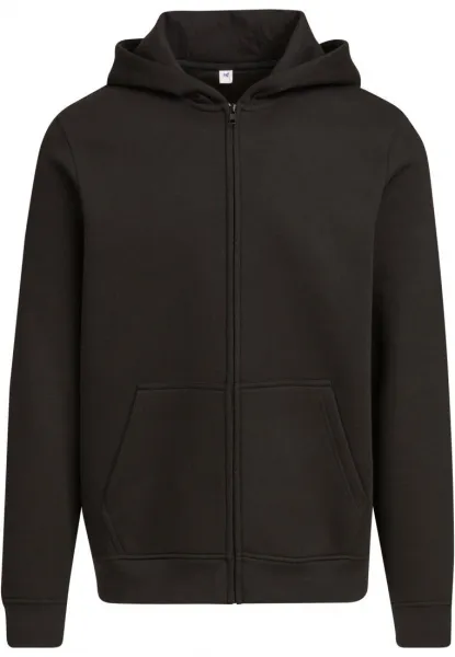 Basic Essential Zip Hoody black