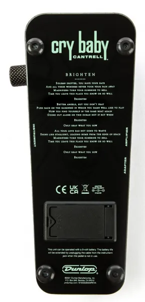 Dunlop CANTRELL FIREFLY STEEL WAH