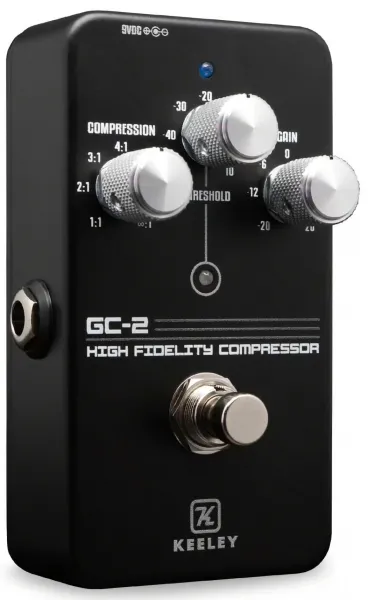 Keeley GC-2 Limiting Amplifier Compressor - Chromalux Custom Shop Edit