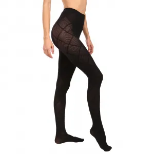 Dámske silónové pančuchové nohavice Golden Lady Illusion 50 DEN čierne (156EEE 099A) S/M