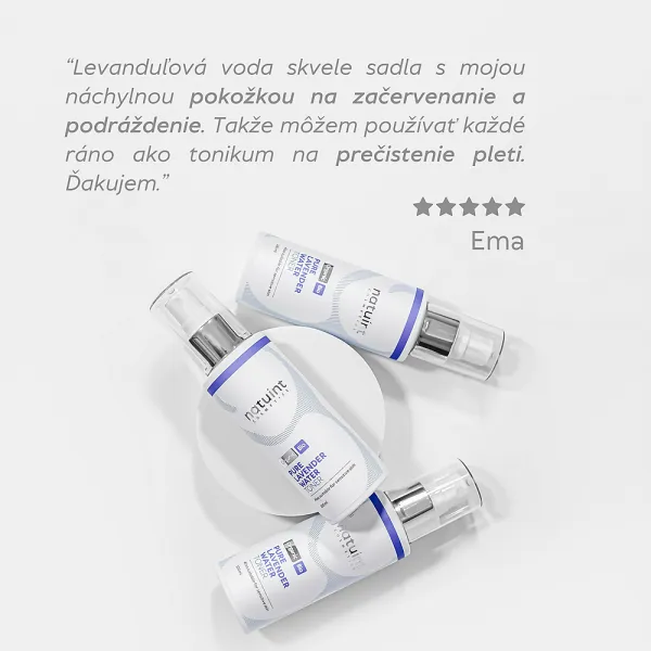 Natuint cosmetics - BIO Levanduľová voda 100 ml