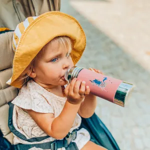 Pura nerezová fľaša s náustkom 325ml - zelená