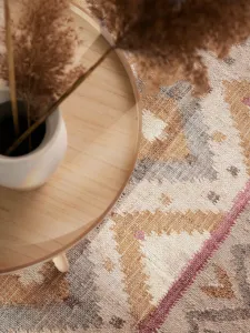 Koberec Elle Decoration Roya Imani krémový / viacfarebný