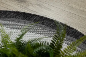Koberec ORGANIC 2123 / krémový / čierny / naturálny