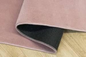 Protišmykový koberec PLUSH púdrovoružový